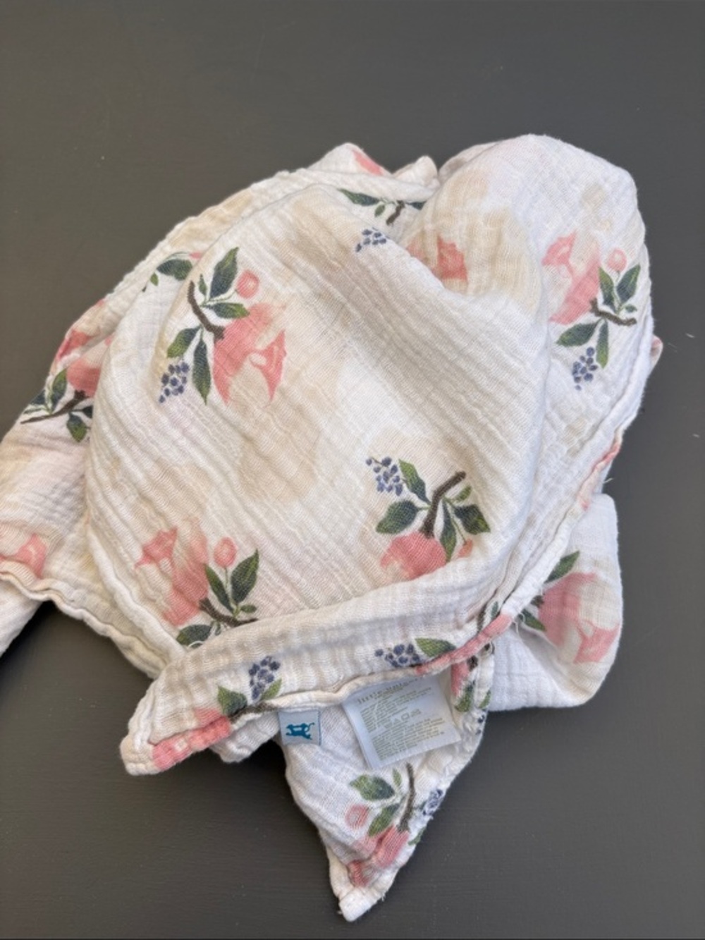 Little Unicorn Organic Cotton Muslin Swaddle Blanket - Watercolor Floret